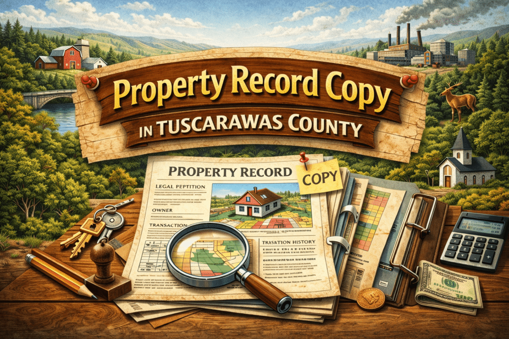 Property Record Copy in Tuscarawas County