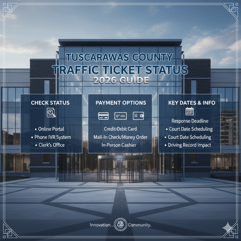 Traffic Ticket Status in Tuscarawas County 2026 Guide