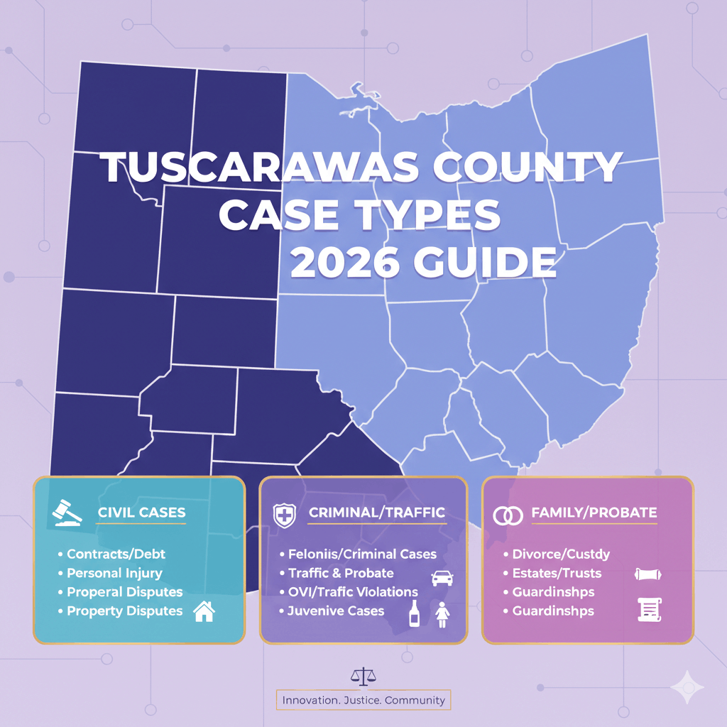 Tuscarawas County Case Types 2026 Guide