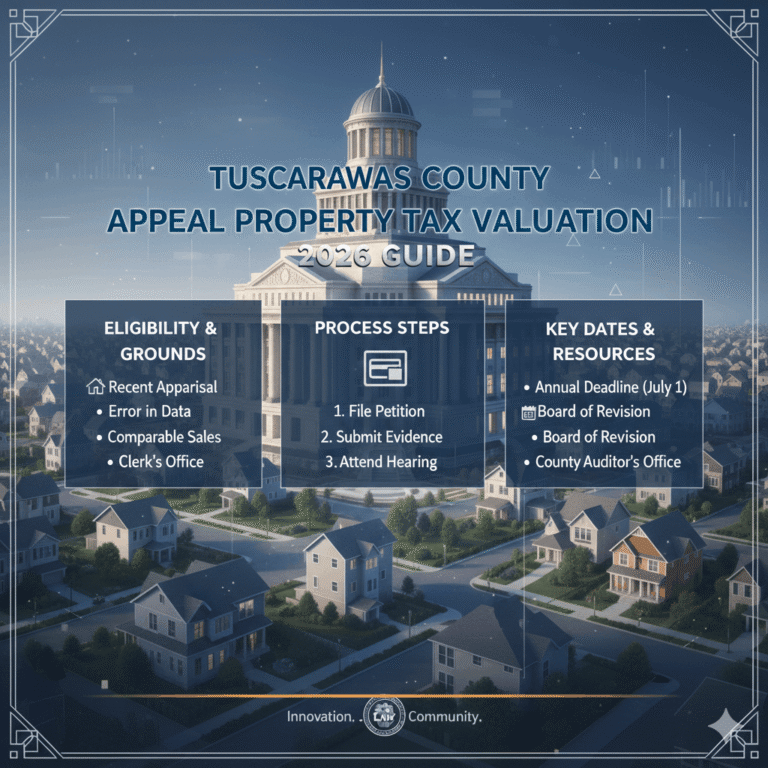 Tuscarawas County Property Tax Due Dates 2026 Ohio